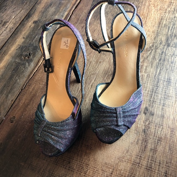 Pelle moda platform stilettos - Picture 2 of 3